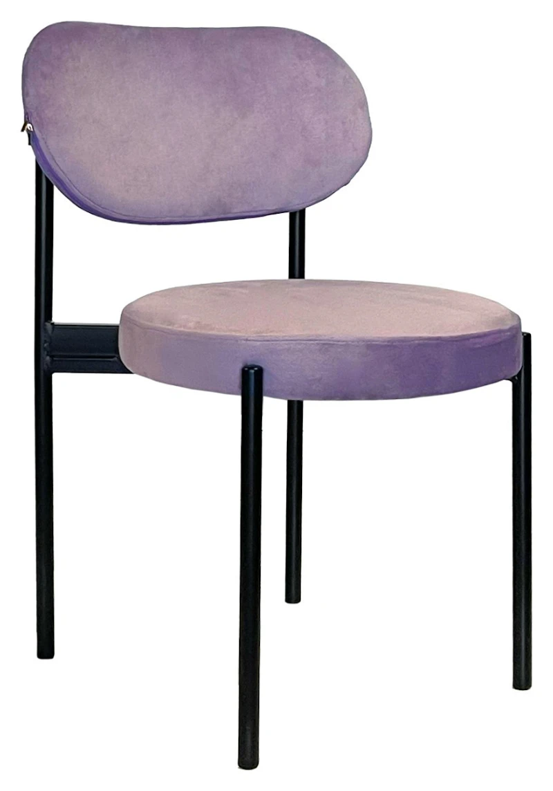 Стул Модерн Черный, Нежная орхидея