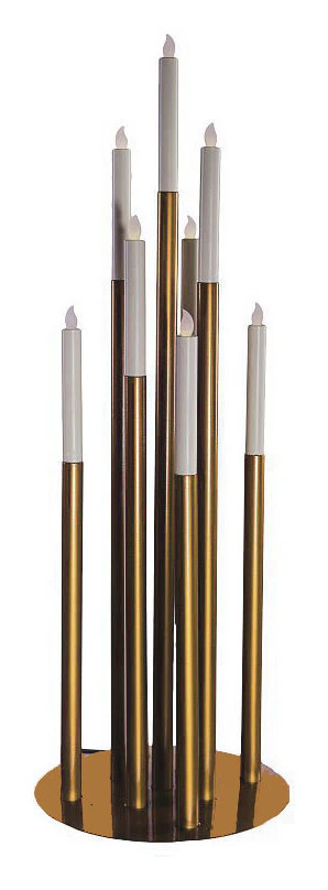 Подсвечник Виндбокс, 9 стоек (БЕЗ СВЕЧЕЙ)