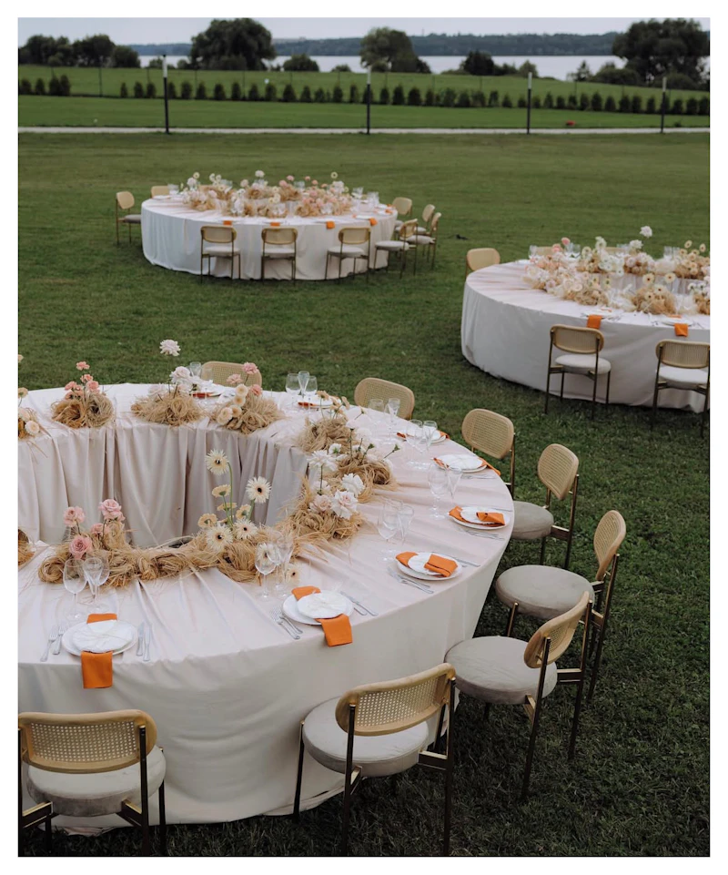 Стул Модерн Золото, Натуральный ротанг + Кремовый бисквит