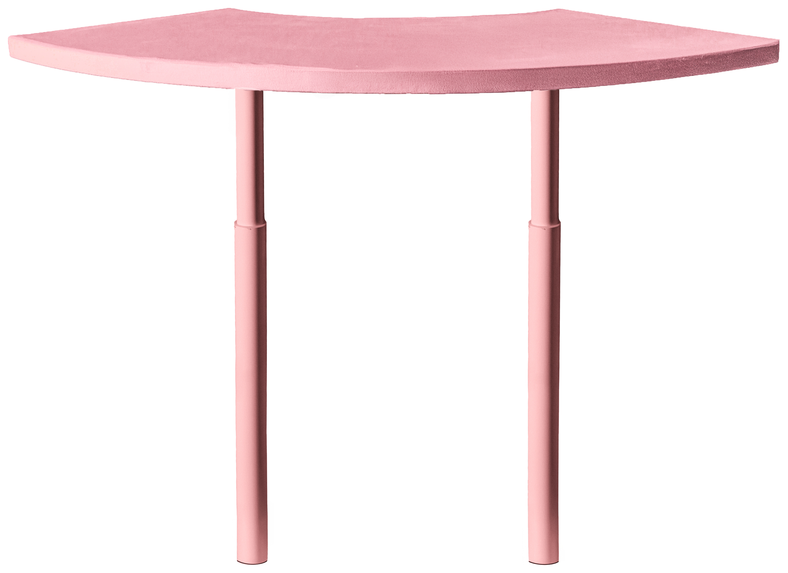 Стол коктейльный Твист Змейка С, Розовая помада + Куколка (телескопические ноги)
