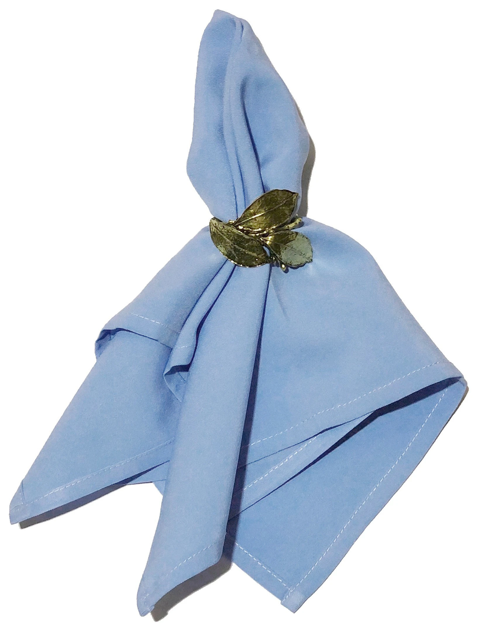 Салфетка голубая, полиэстер