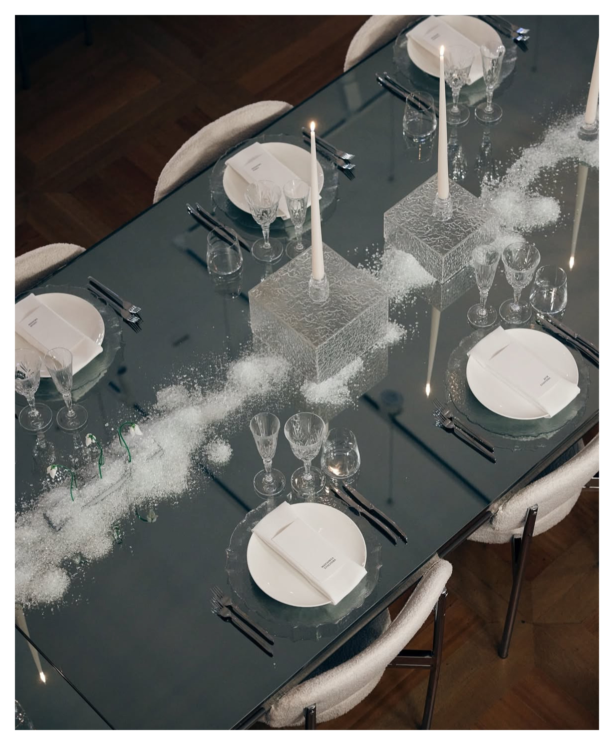 Стул Модерн Серебро, Тедди