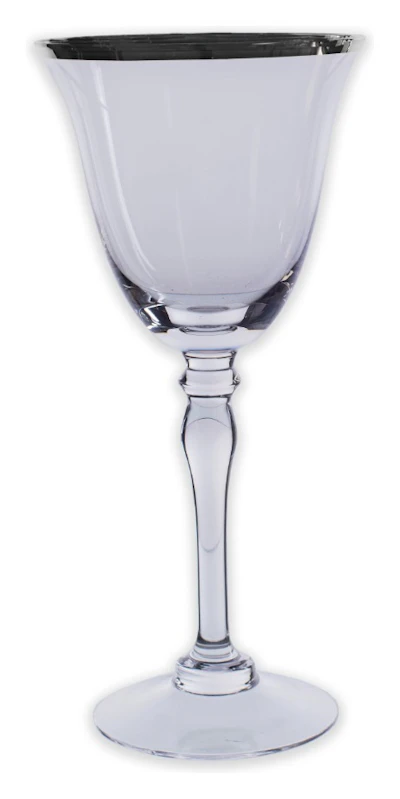 Бокал Хлоэ с серебряной каймой, 300 мл