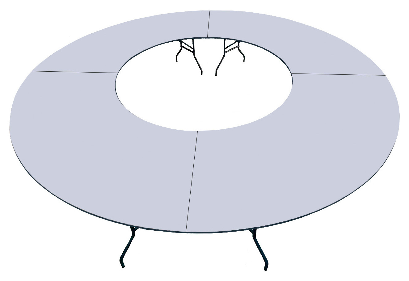 Стол Тавола, змейка шириной 100 см, 1 модуль