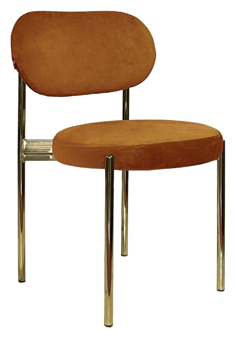 Стул Модерн Золото, Терракотовый