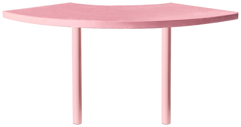 Стол коктейльный Твист Змейка С, Розовая помада + Куколка (телескопические ноги)