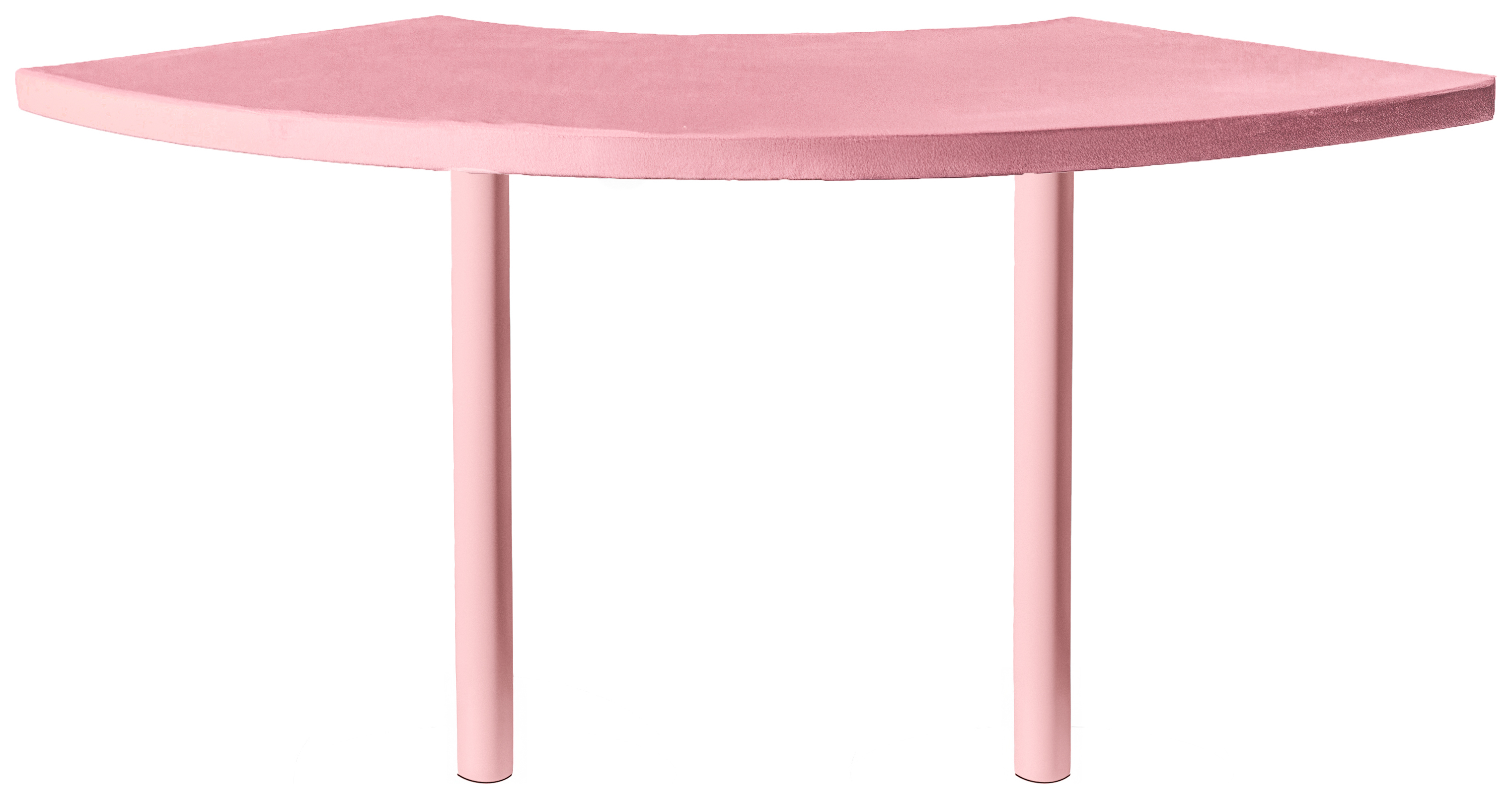 Стол коктейльный Твист Змейка С, Розовая помада + Куколка (телескопические ноги)