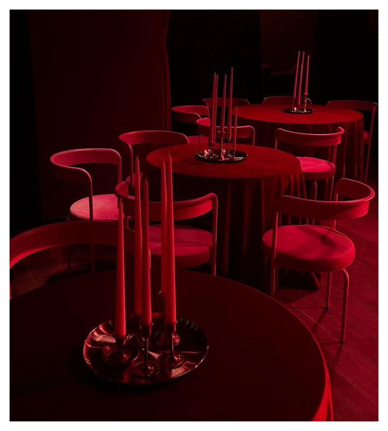 Стул Колори, Красный бархат + Малиново-красный