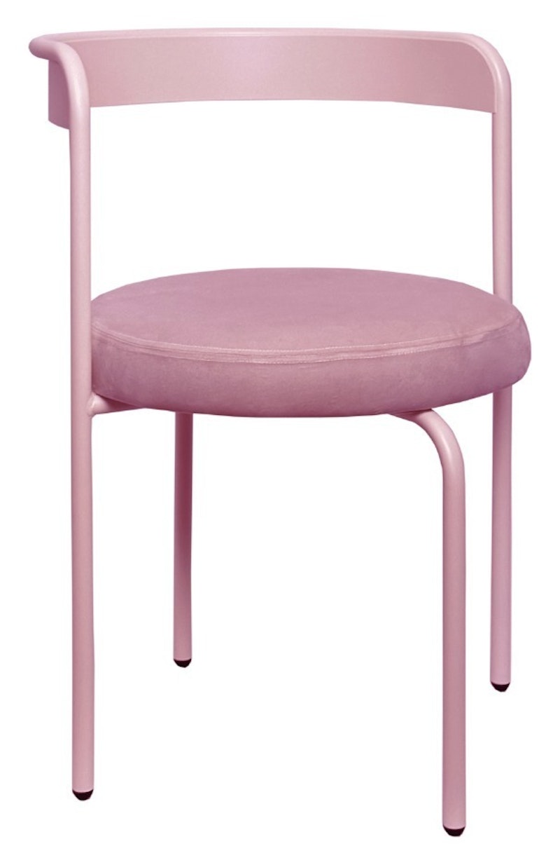 Стул Колори, Розовая помада + Куколка