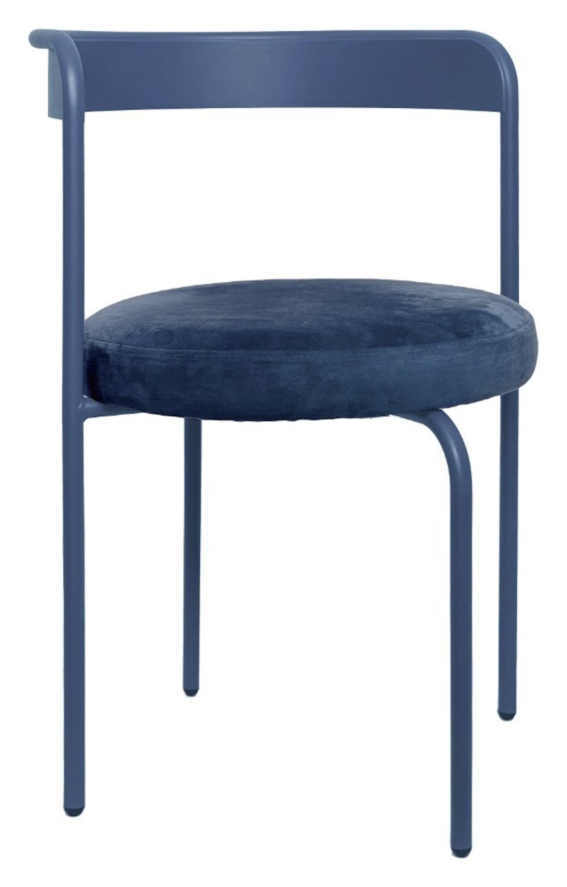 Стул Колори, Черничный йогурт + Глубокий синий