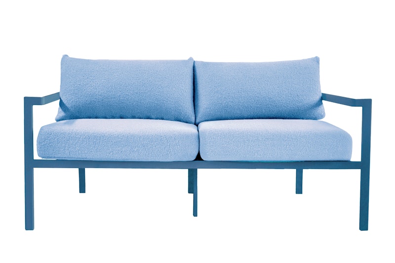 Диван Хагги М, Черничный йогурт + Голубой Тедди