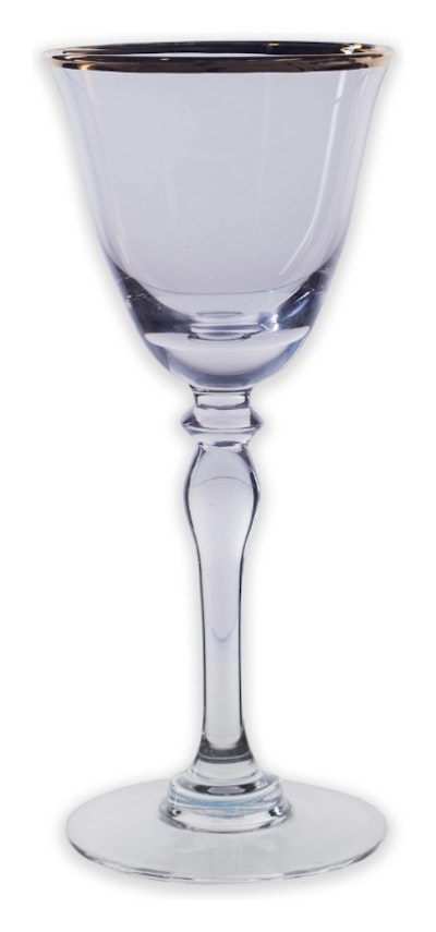 Бокал Хлоэ с золотой каймой, 200 мл