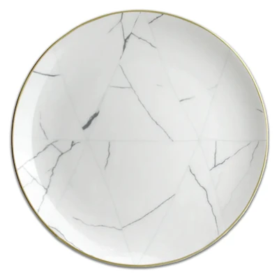 Тарелка мраморная Мрамор, 26,7см