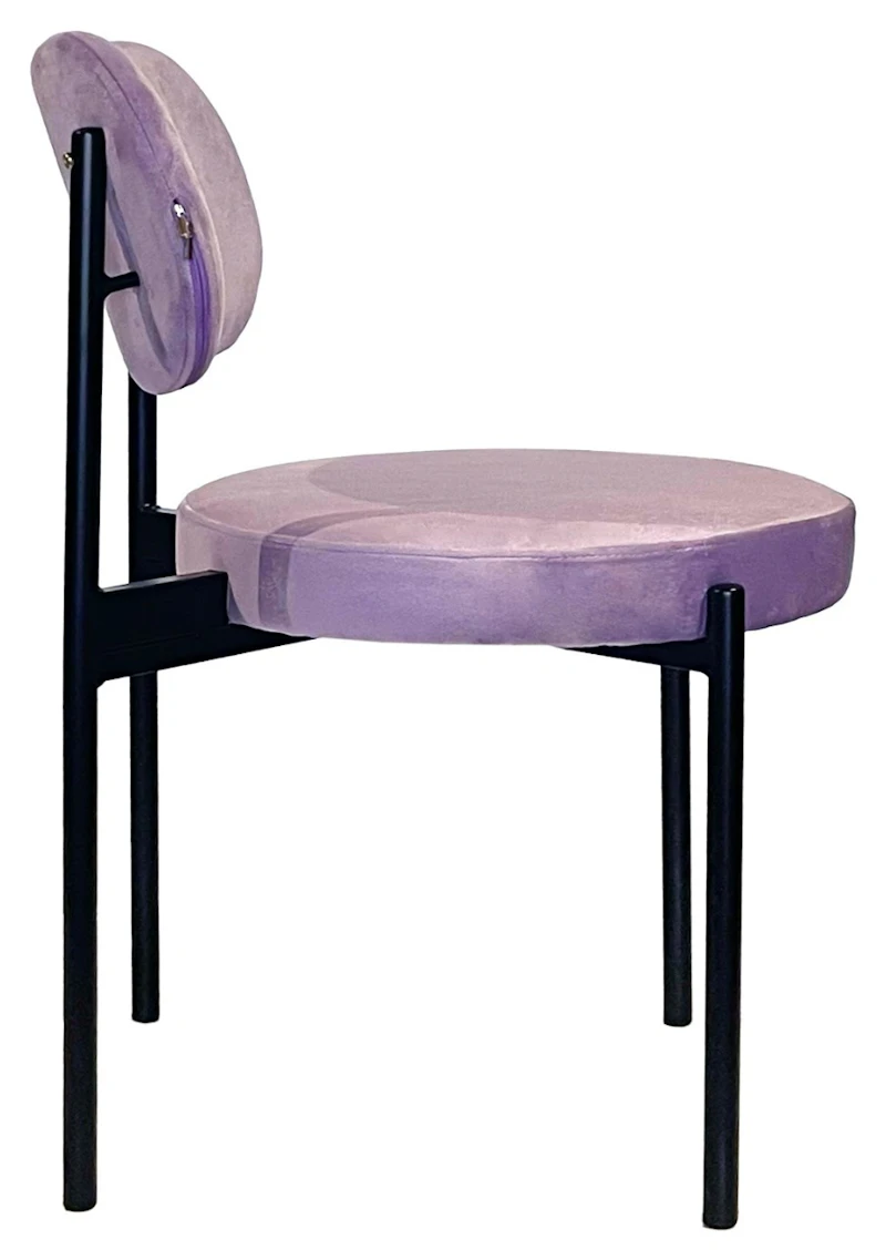 Стул Модерн Черный, Нежная орхидея