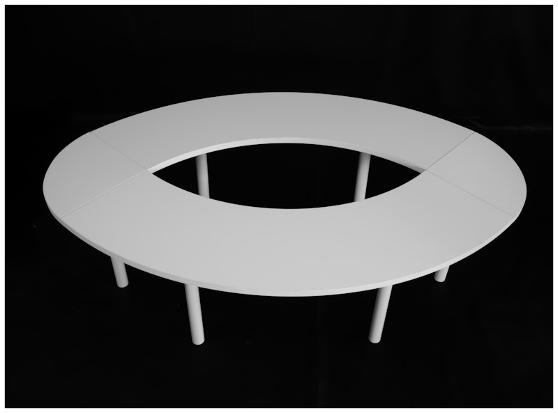 Система столов Твист Овал (телескопические "ноги")