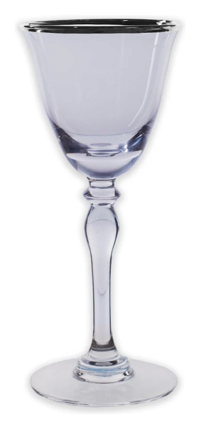 Бокал Хлоэ с серебряной каймой, 200 мл