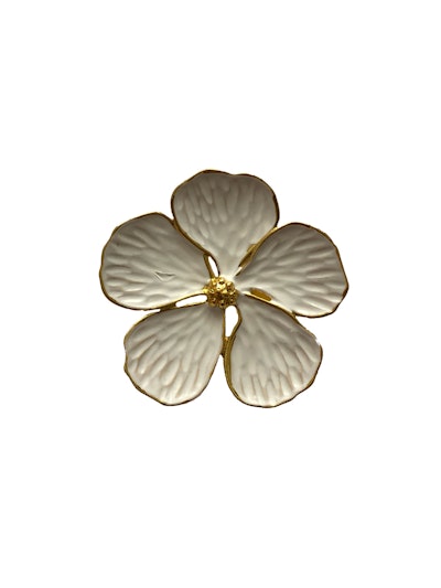 Кольцо для салфетки Белый цветок