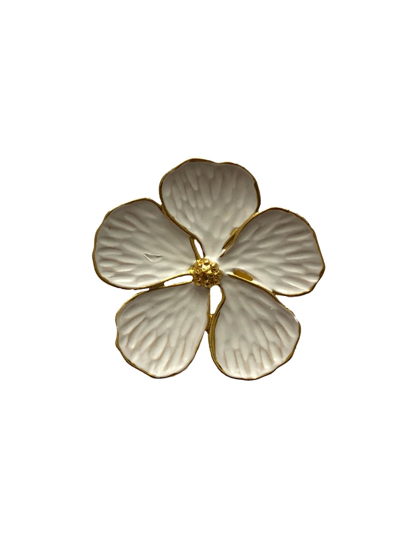 Кольцо для салфетки Белый цветок