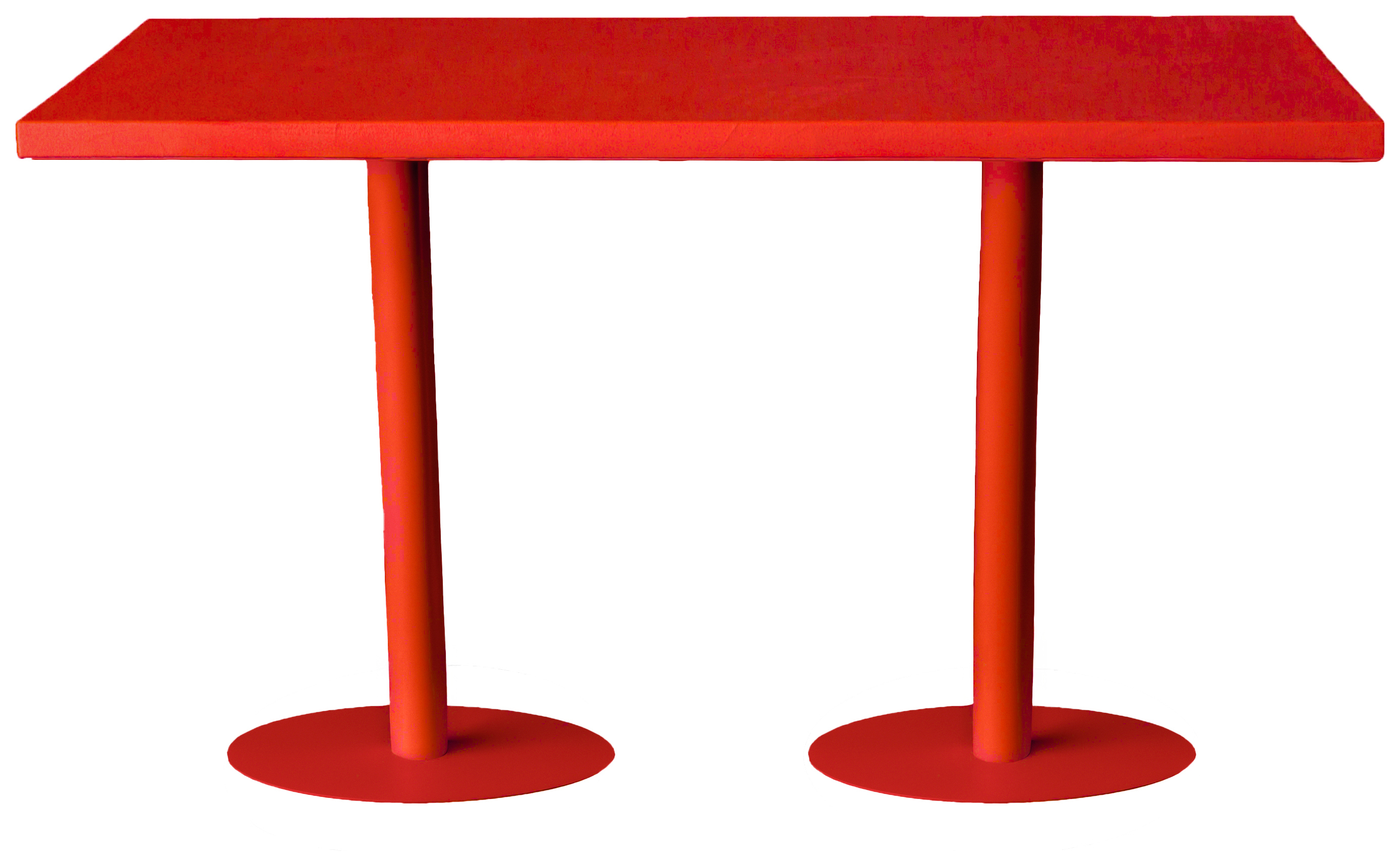 Стол коктейльный Твист Прямоугольный М, Красный бархат + Малиново-красный (телескопическая нога)