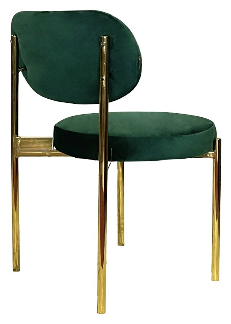 Стул Модерн Золото, Изумрудный