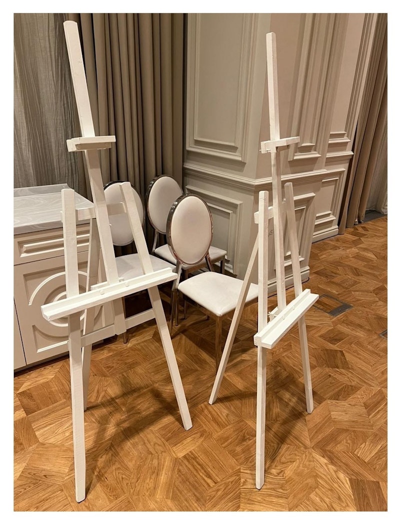 Мольберт, белый