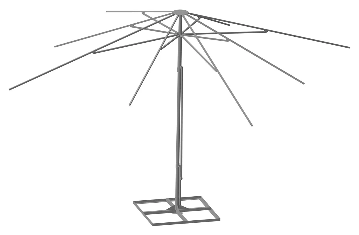 Центральная опора для зонта 4х4