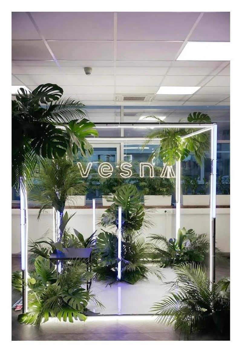 Световая инсталляция Световой Куб