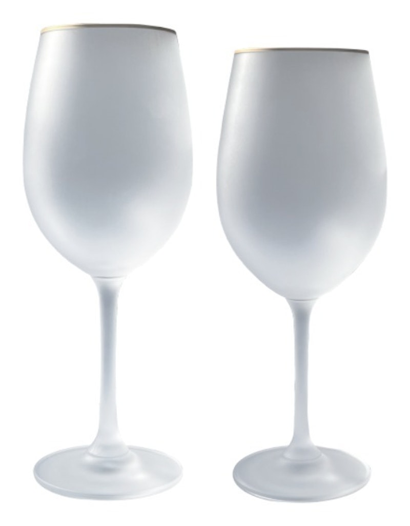 Сет матовых бокалов Лоллипоп Битый Лед