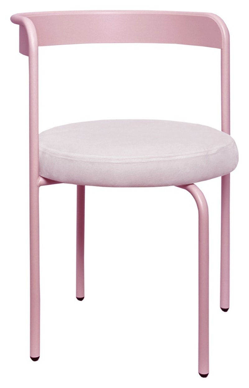 Стул Колори, Розовая помада + Розовый кварц