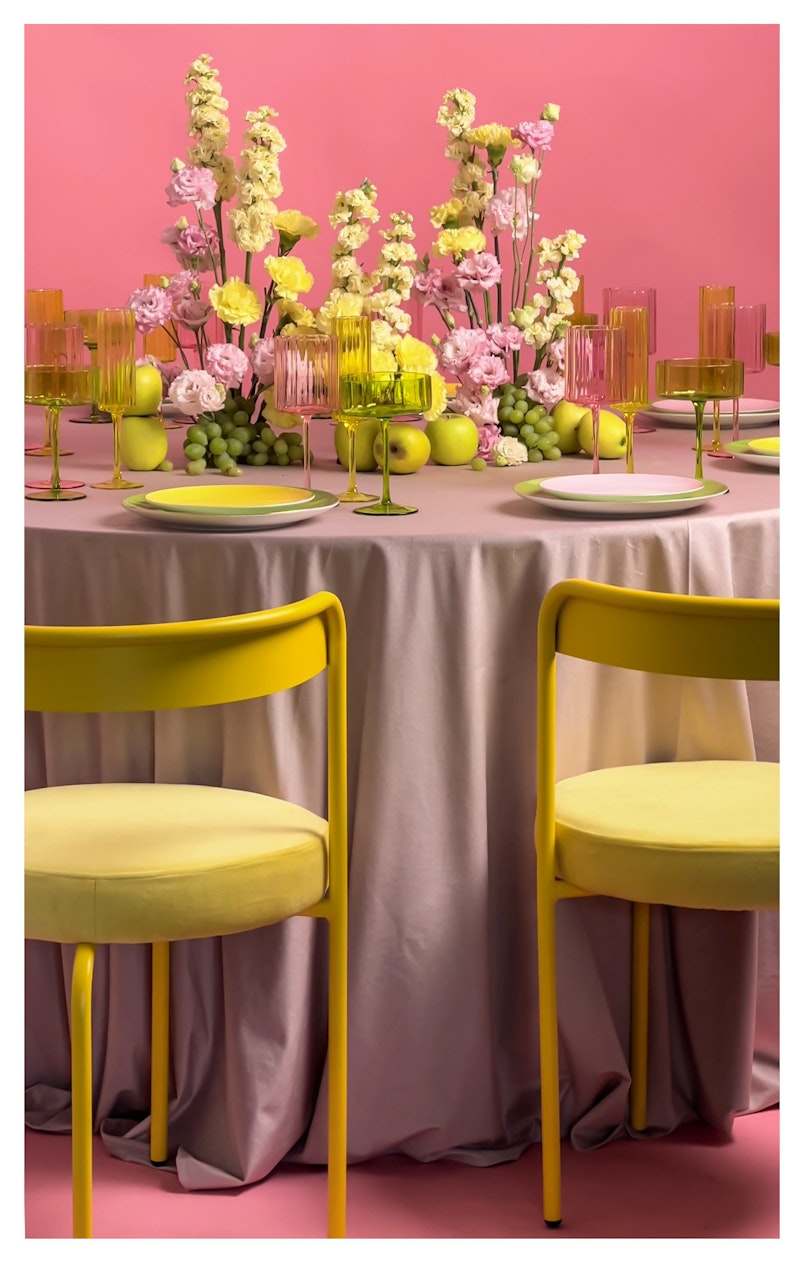 Стул Колори, Лимонный капкейк + Желтая субмарина