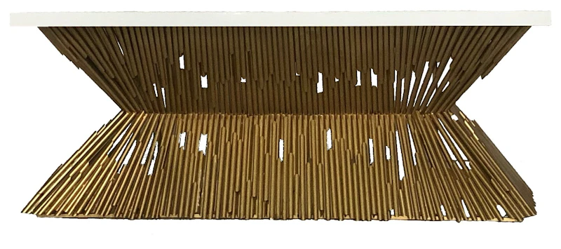 Стол-президиум Песочные Часы (золото/серебро/медь)