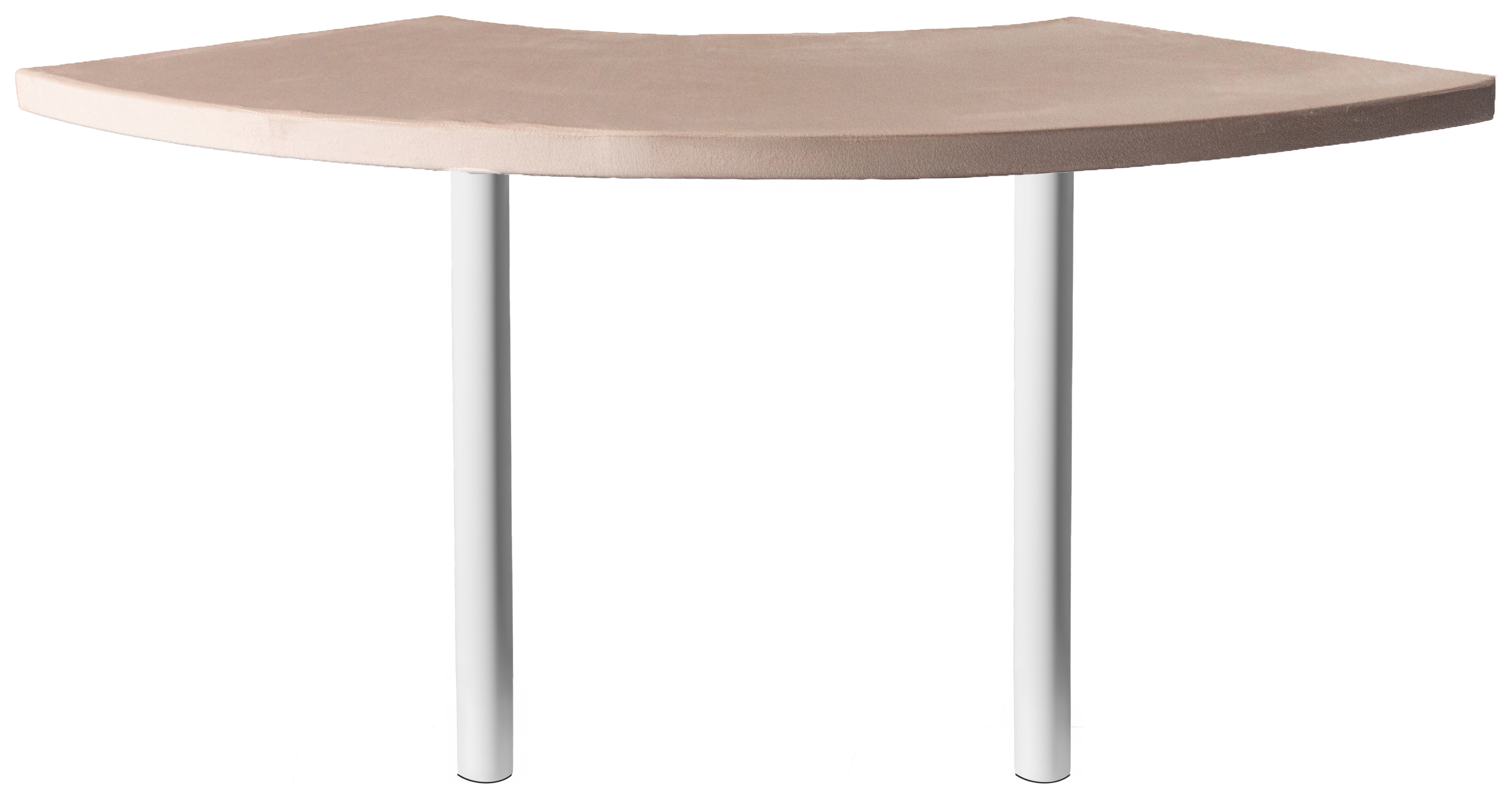 Стол коктейльный Твист Змейка С, Рафаэлло + Кремовый бисквит (телескопические ноги)