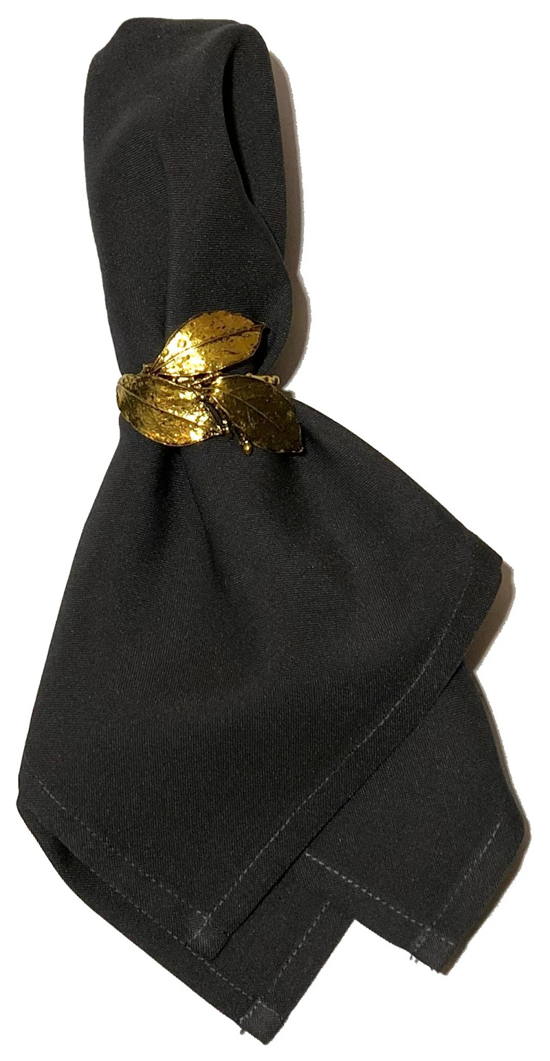 Салфетка черная, полиэстер