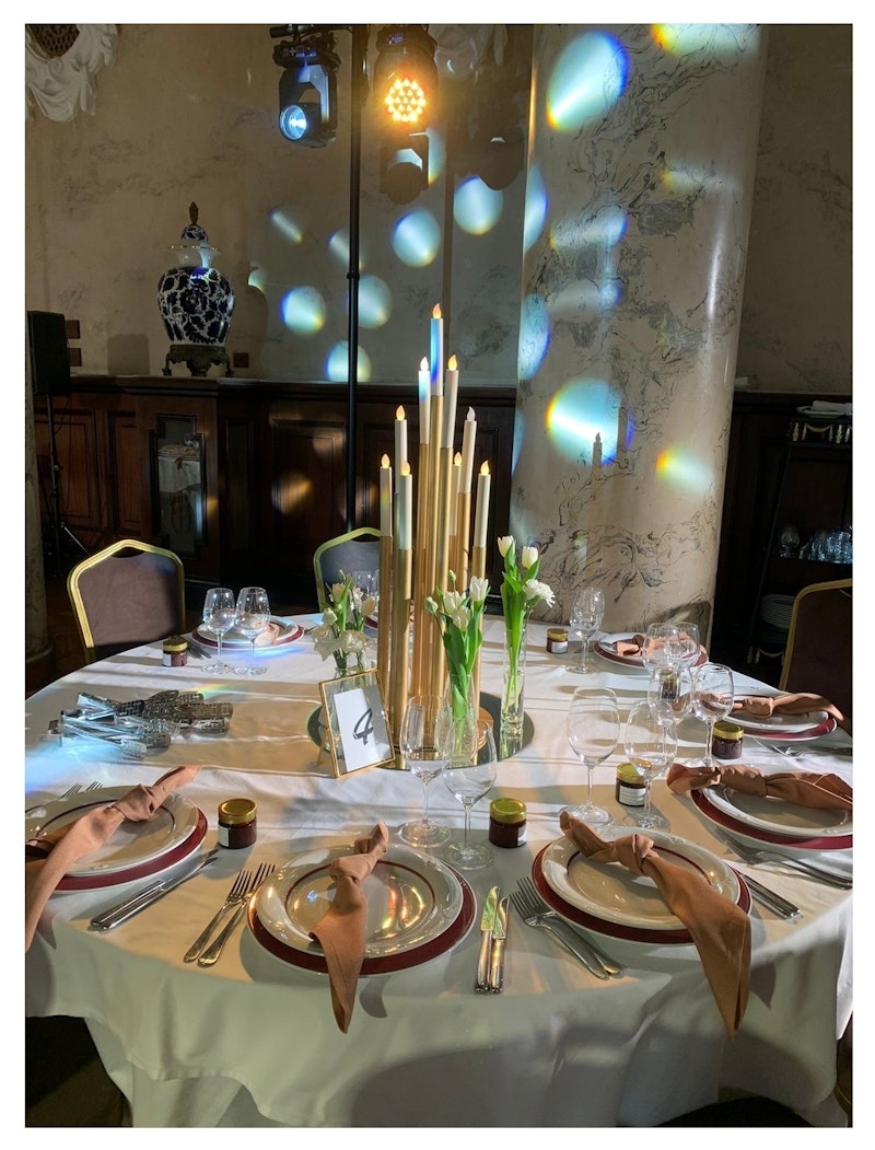 Подсвечник Виндбокс, 9 стоек (БЕЗ СВЕЧЕЙ)