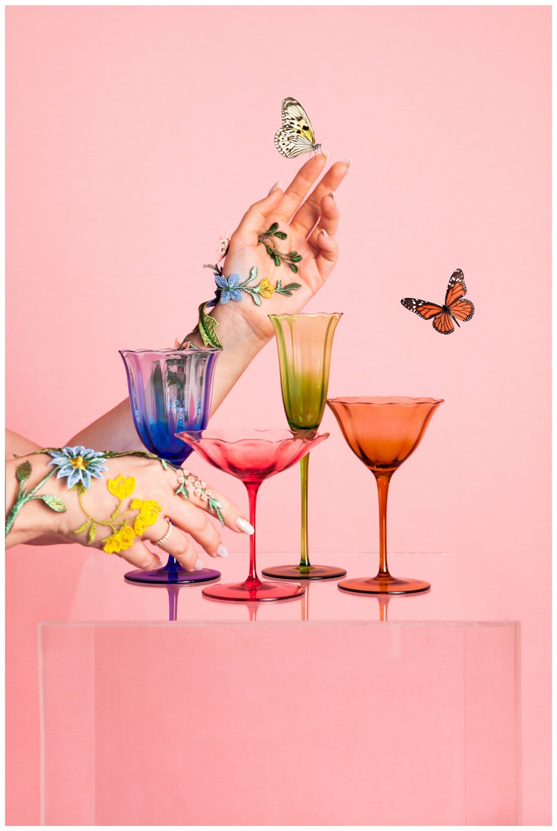 Бокал винный большой Блуми Колокольчик