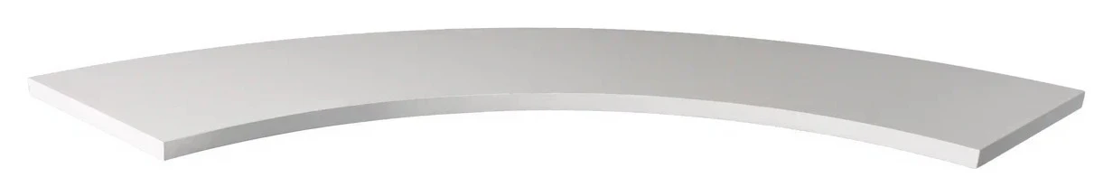 Столешница-змейка С Твист, белая