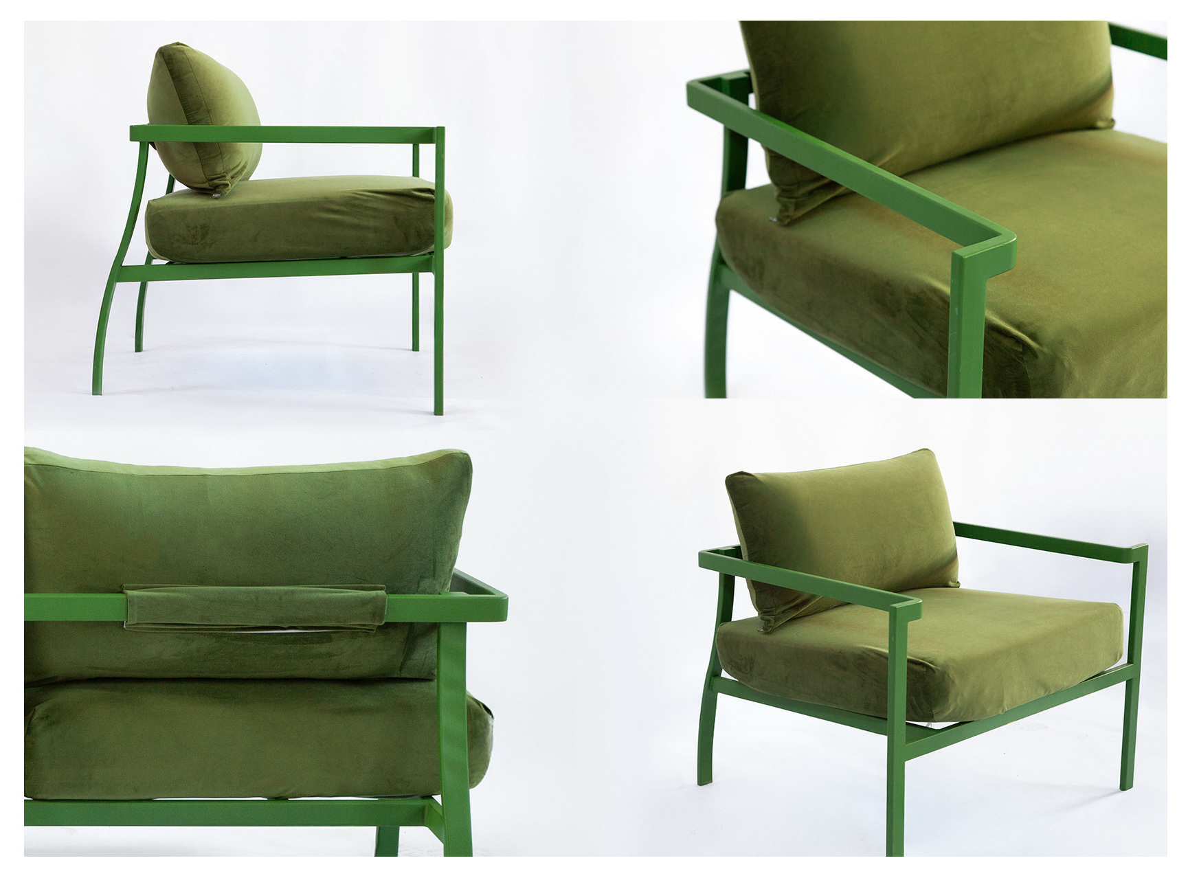 Кресло Хагги, Фисташковое пралине + мачта