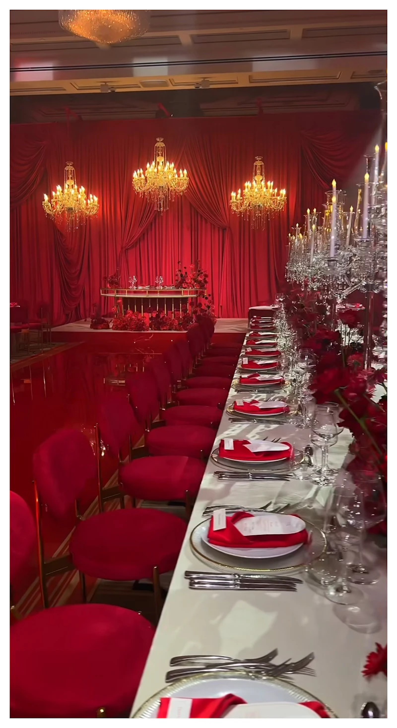 Стул Модерн Золото, Малиново-красный