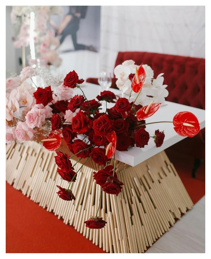 Стол-президиум Песочные Часы (золото/серебро/медь)