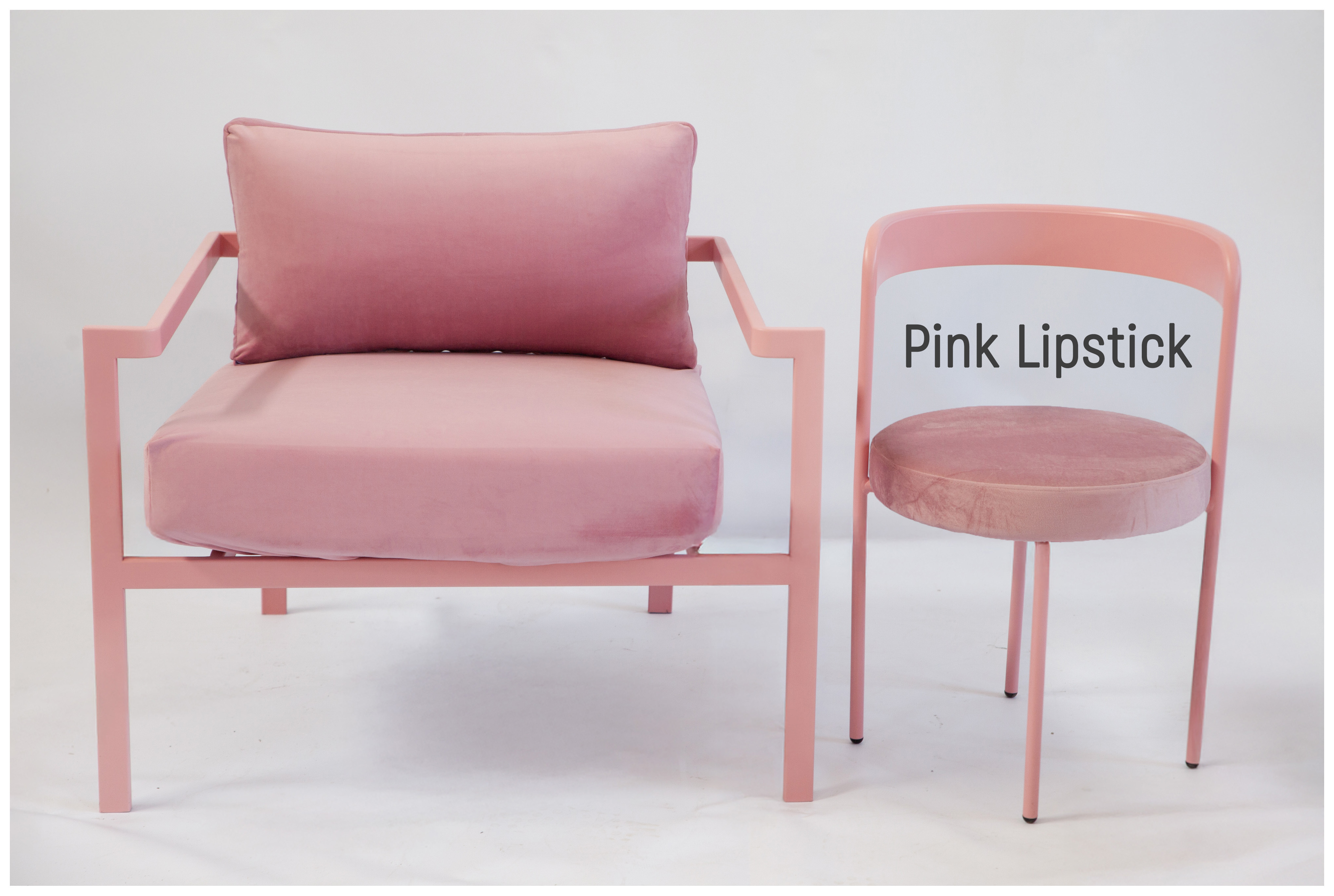 Кресло Хагги, Розовая помада + Куколка