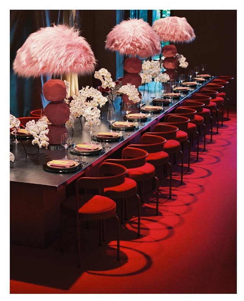 Стул Колори, Красный бархат + Малиново-красный