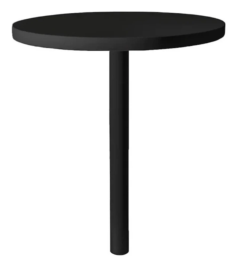 Стол коктейльный Твист Круглый Черный