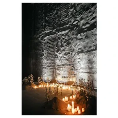 Набор свечей"Файр" белая ( нейтральный свет ) - изображение 2