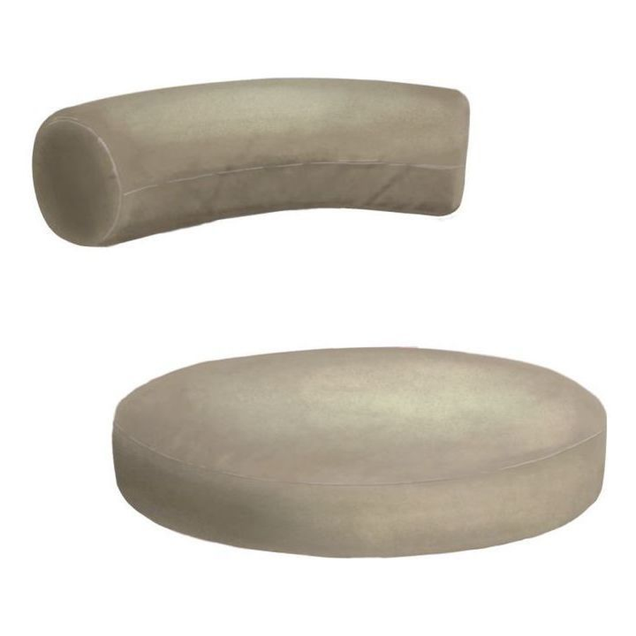 Чехол на стул Токио кофе с молоком - Фото миниатюра 1