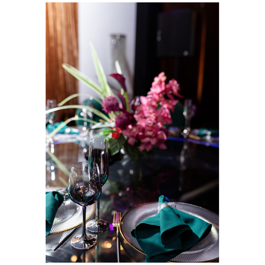 Бокал для шампанского "Фог" градиент - Фото миниатюра 3