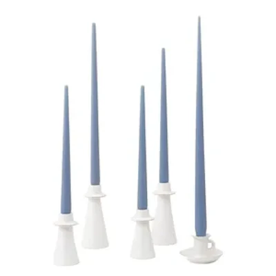 Свечи ручной работы Серо-голубой - изображение 1