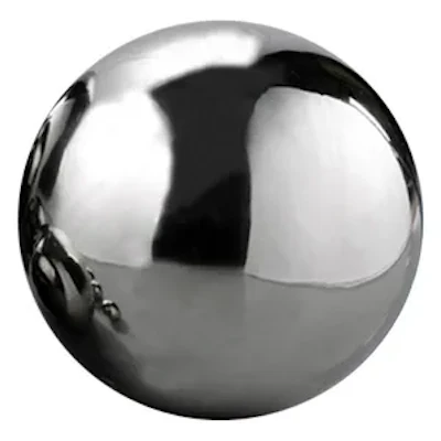 Шар серебро металл - изображение 1