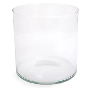 Ваза цилиндр 10 см высота, 8 см диаметр