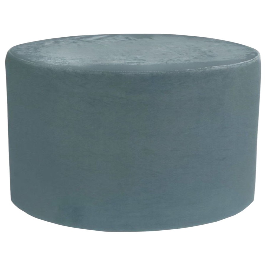 Чехол на пуф max Пыльно-голубой - Фото миниатюра 1