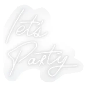 Неоновая вывеска "Давай веселиться"